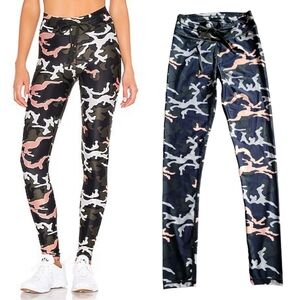 The Upside Camo 54 Yoga Pant Gym Workout Leggings Stretch Fit Full Length Size 6